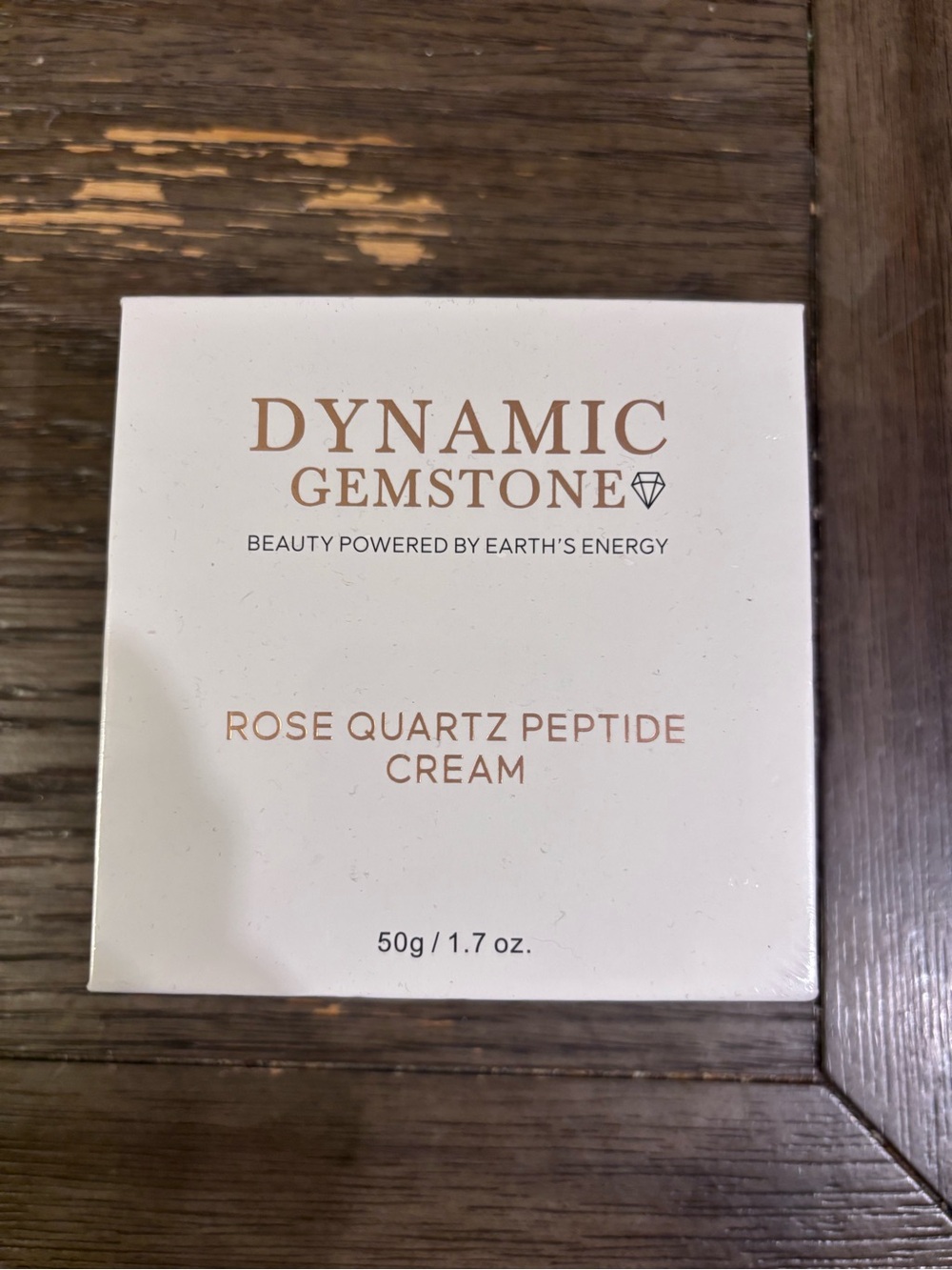 Dynamic Gemstone Rose Quartz Peptide Cream - Pink